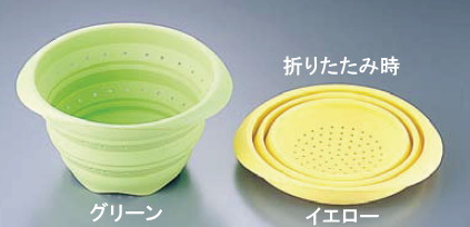 シリコンおりたたみ水切りボール